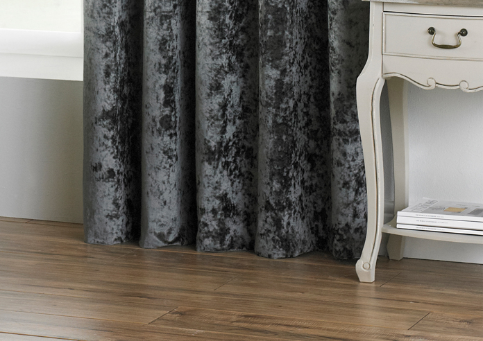 Verona Eyelet, Pewter - Ready Made Curtains - Image 6